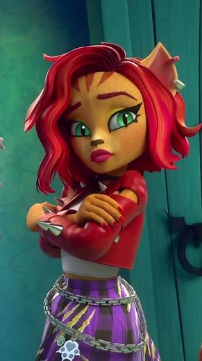 Toralei kontroluje uczniów Straszyceum poprzez piosenkę! 🧠 | Monster High™ Polska #shorts