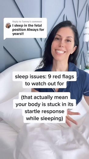 the hidden ways stress / trauma keep you on high alert in your sleep👇🏼 trauma can lock your body in a constant state of vigilance, making restful sleep feel impossible 🥹 your body’s startle response doesn’t shut off, leaving you hyper-aware, tense, and hypervigiilant 😮‍💨 if you’re struggling with sleep, you might be dealing with: ✨ waking up at the slightest noise ✨ feeling restless or unable to calm your mind at night ✨ muscle tension or spasms just as you drift off ✨ recurring nightmares 