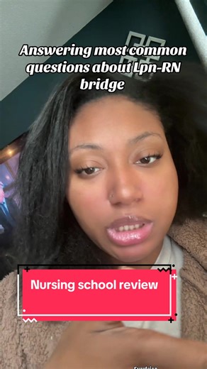 Lpn-rn bridge review . Answer most common question ppl have asked . Comment more down below . #lpntorn #excelsior #nursingschool #graduate2025