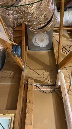 Whan you suck out the old attic insulation the problems become visible and you can fix them! #buildingscience #build #attic #insulation #remodel