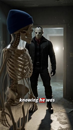 How many minutes until JASON finds you? #jason #scary #skeleton | Jason Voorhees