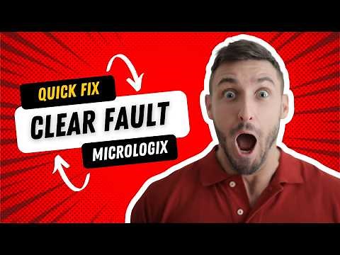 Quick Fix: Troubleshooting an MicroLogix (Read Fault, Clear Fault & Change Mode)