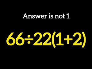 This Tricky Math Question Breaks Everyone’s Brain!