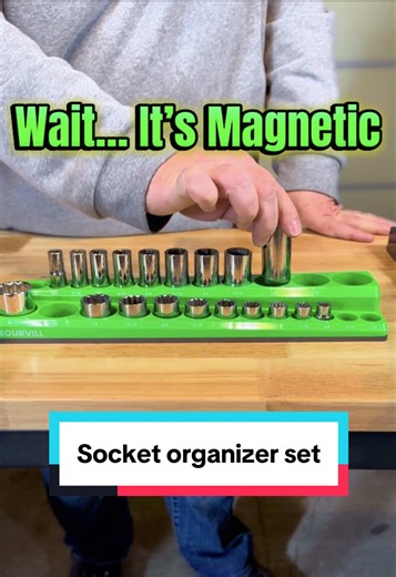 Magnetic Socket Organizer Set: Keep Your Tools Tidy