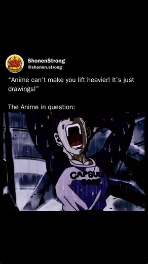 Shonen Strong on Instagram: "I WILL MAKE YOU SUFFER I love DBS, but DBZ era super saiyan transformations were so much better dog. They all go so hard. Hearing something like this makes me want to get into the gym and rep my PR for a thousand."