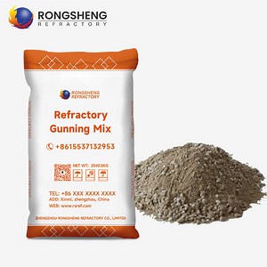 [Hot Item] High Strength Unshaped Refractory Gunning Mass Castable Furnace Lining 90% MGO Gunning Mix Refractory Materials