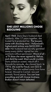 She Lost Millions Chose Rescuing