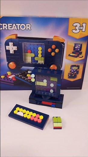 LEGO Mini Computer (31380) from Creator 3in1 Retro Gaming Console | Alternate Build #shorts TBB