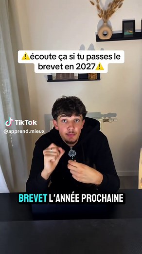 Écoute bien cette vidéo si tu passes ton brevet cette année #révisions #brevet #rentréescolaire #college #studytips