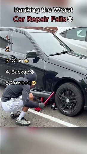 Ranking the Worst Car Repair Fails💀