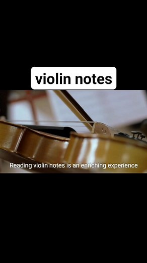 Violin notes | Music and Musical Instruments