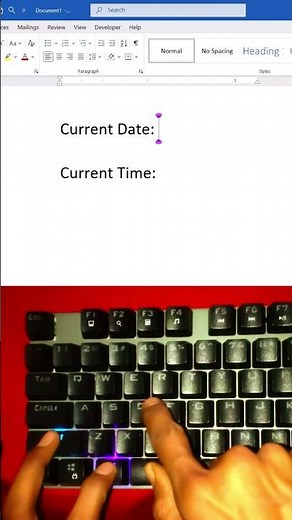 current date and current time shortcut key unicode typing tips and tricks #keyboard #date #time