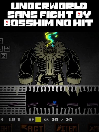 Undertale UnderWorld Sans No Hit Encounter Guide