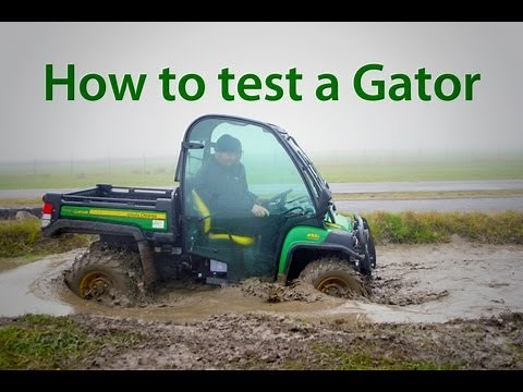 How to test a Gator XUV