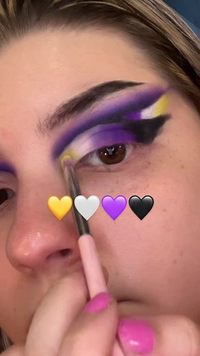 Vibrant Pride Makeup Look for the LGBTQ Community