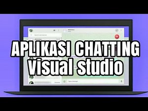 Cara Membuat Aplikasi Chatting visual studio