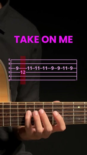 Take On Me #guitartabs