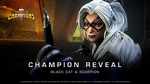 23K views · 1.1K reactions | Has Black Cat's luck run out in her latest heist? Or is Scorpion just another pawn in her game of Cat and Mouse? | Marvel Contest of Champions | Facebook