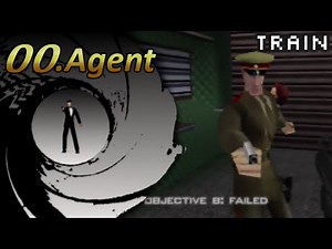#24 Train 00 Agent Goldeneye 007— N64