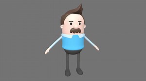 Dad Character - Buy Royalty Free 3D model by bariacg
