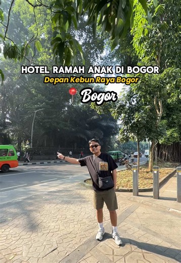HOTEL RAMAH ANAK DI DEPAN KEBUN RAYA BOGOR #hotelkeluarga #hotelbogor #liburansekolah #kebunrayabogor #bogor