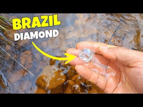 IS THERE A DIAMOND IN THIS RIVER IN BRAZIL I TRAVELED 500 KM TO FIND OUT