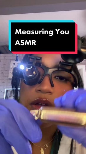 Measuring You ASMR: Detailed Face Measurements Roleplay