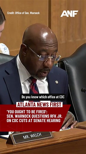 Raphael Warnock Questions RFK Jr. on CDC Funding Cuts
