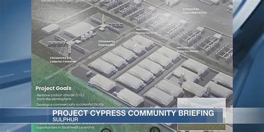 Project Cypress Community Briefing on Direct Air Capture