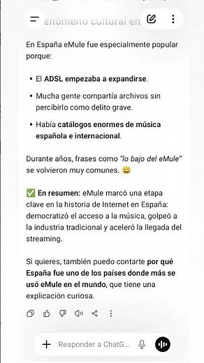 breve historia programa emule España