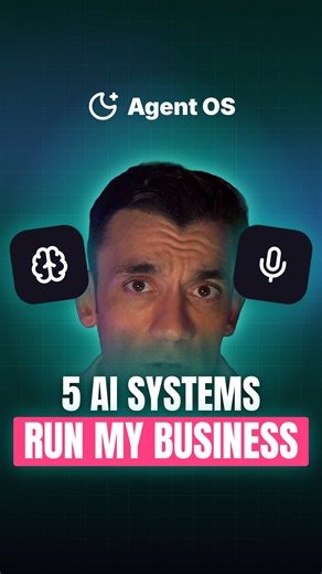 5 AI systems that run my business while I sleep, most of them free. 👉 Want all five? Link in bio. #AgentOS #HermesAgent #Obsidian #aiautomation #ai