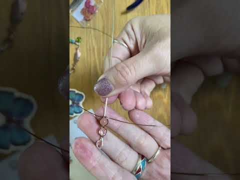 Wire Bangle Bracelet Tutorial Featuring Beads and Links from Boho Rainbow SBB