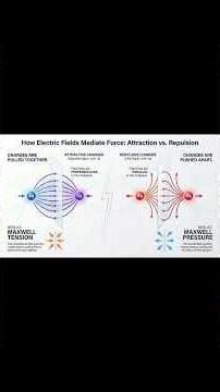 Field Geometry Causes Attraction and Repulsion