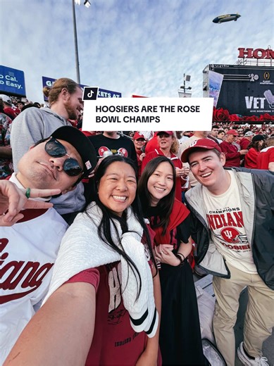 AHHHHHH ROSE BOWL #iu #indianafootball @Indiana University