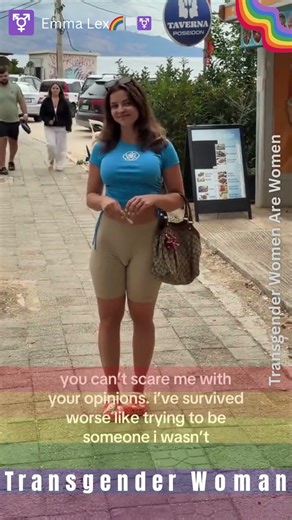 Emma Lax 🌈✨ Trans Beauty, Style & Confidence | Inspiring and Stylish Moments ⚧️ #shorts #viral #fyp