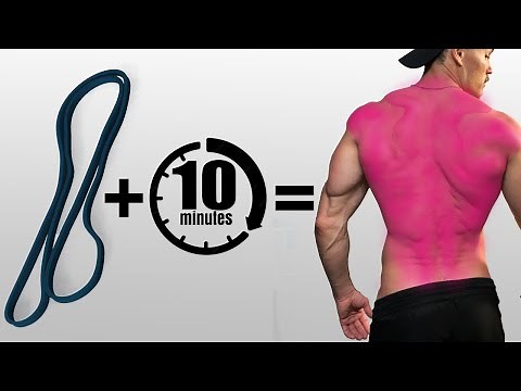 The BEST Loop Band Back Workout: Fast and Effective!