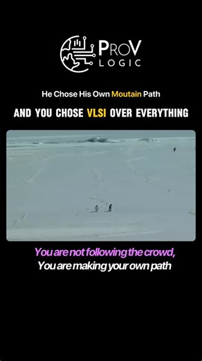 Prov Logic The VLSI career center on Instagram: "You are already a winner folk,you are creating your path,Just keep walking in that.One day you are going to achieve everything 💥🙌🏼.. . . #trending #viralvideos #fypppppppppppppppppppppppppppppppppppppppppppppppppppppppppppppppppppppp (Penguin, VLSI, embedded system, electronics)"