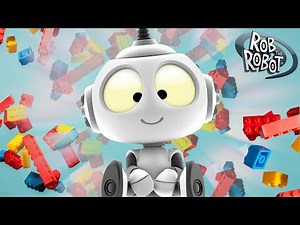 Blocks Are Stack-tastic! 🏗️ | Rob The Robot | Preschool Learning