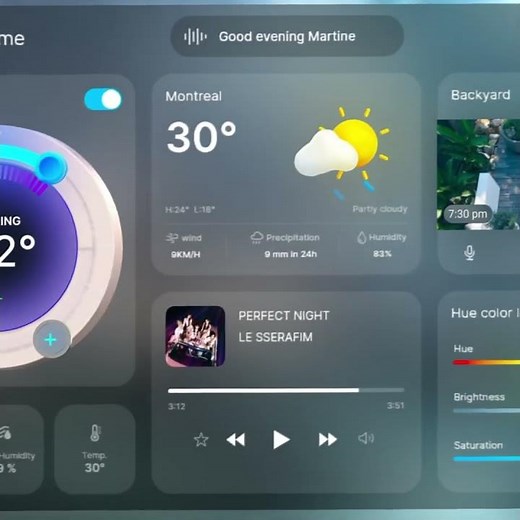 We made a visionOS UI. 👓 Learn to create 3D UI: designcode.io/spline-ui-intro