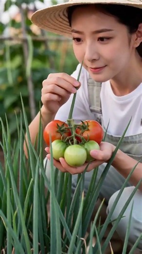 #AI菜園套種黃金搭檔 #農村生活 #種植小技巧 #三農 #助農 作者助手