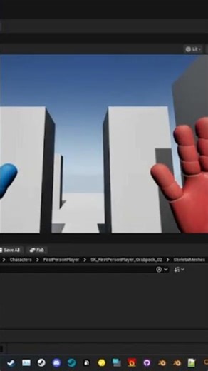 POPPY PLAYTIME GRABPACK IN UNREAL ENGINE 5 ❤️‍🔥