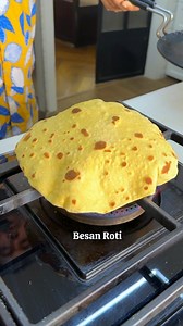 Besan in your roti can add to your daily Protein goals. It's a small value add that increases protein in two 40g rotis from 10g to 18g approximately. Though rotis are not the best source of protein as it is still high carbs and pack in about 150 cals per roti. But like me if you love your rotis then you can use this approach to contribute some more to your daily intake of protein by making a small change in your daily roti! Also these rotis turn out soft and are also pretty DELISHAAAS . . Besan 