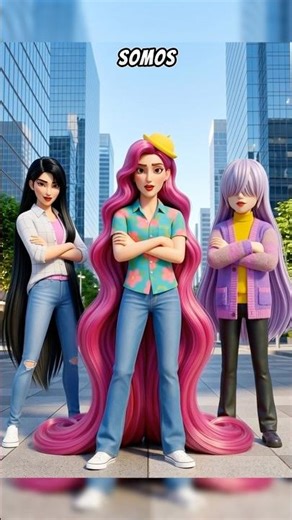 The Saja Boys disguise themselves as women to escape Rumi 🤣 #kpopdemonhunters