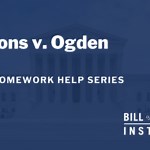 What was Supreme Court Case Gibbons v. Odgen, homework help
