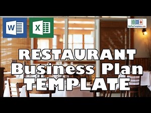 RESTAURANT BUSINESS PLAN TEMPLATE