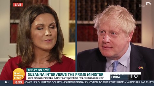 'Who's Lorraine?' Awkward moment Boris Johnson snubs ITV presenter