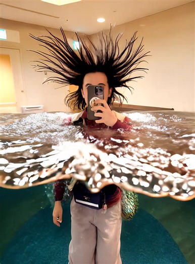 AIマーメイドエフェクトで美しい変身