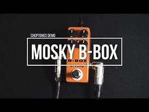 Mosky Pedals | B-Box Preamp | Playthrough (Xotic BB Preamp)