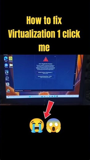 [2026] Fix Virtualization Disabled Error | BlueStacks & MSI Player Fast #shorts #bluestacks#msi