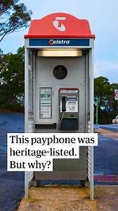 Australia's first ever heritage-listed payphone